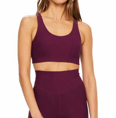 The Upside Peached Jade Sports Bra In Purple