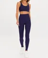 The Upside Peached Legging In Navy In Blue