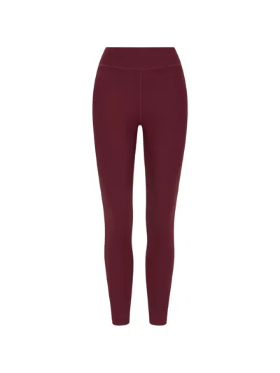 The Upside Leggings Mit Hohem Bund In Burgundy