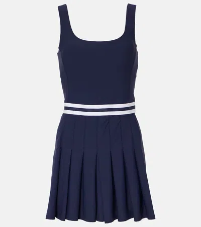 The Upside Peached Lucette Minidress In Blue
