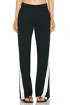The Upside Petra Wide Leg Flare Pants In Black In Blue