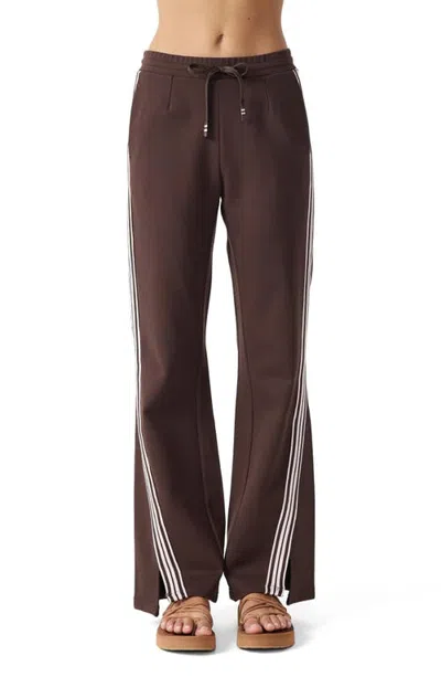 The Upside Petra High Waist Flare Pants In Brown