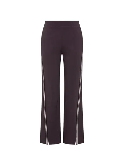The Upside Ausgestellte Petra Jogginghose Mit Streifen In Black