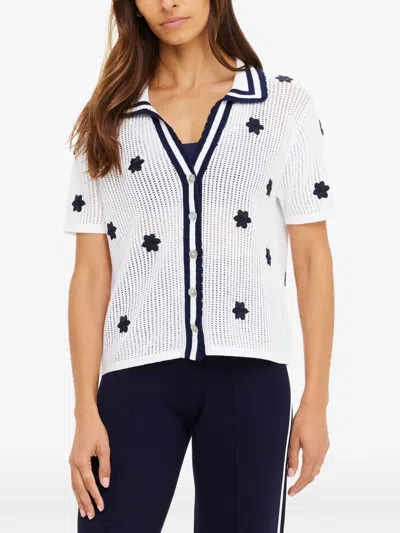 The Upside Piazza Koa Collared Shirt In White