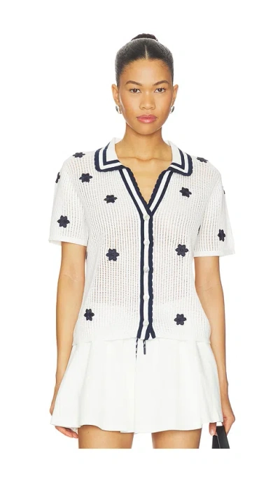 The Upside Piazza Koa Knit Top In White