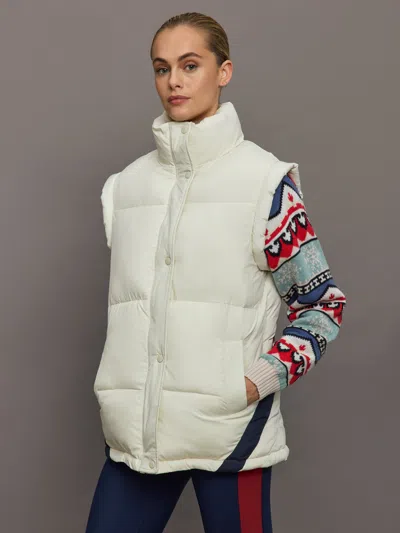 The Upside Pinnacle Oslo Puffer Gilet In Natural