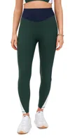 The Upside Playoff High-rise Midi Leggings, 25" In Eden