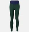 The Upside Playoff High-rise Midi Leggings, 25" In Green