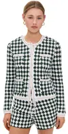 The Upside Portobello Crochet Cardigan In Eden