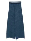 The Upside Printed Trousers In Blue