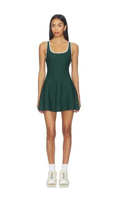 The Upside Racquet Maxine Mini Dress In Green