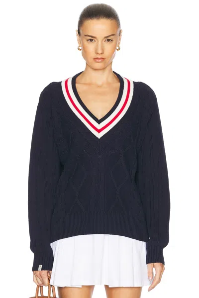 THE UPSIDE RENSHAW JOSETTE V NECK SWEATER