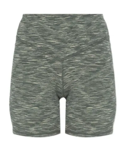 The Upside Reversible Patterned Performance Shorts In Gray