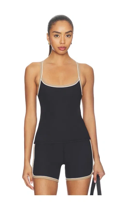 The Upside Rhythm Caleb Tank Top In Black
