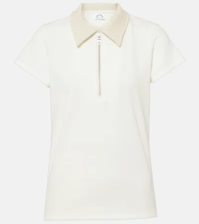 The Upside Rodeo Indi Polo Shirt In Weiss
