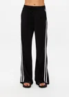 The Upside Celeste Mid-rise Sweatpants In Black