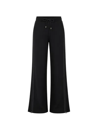 The Upside Roma Side-stripe Track Pants In Black