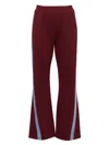 The Upside Ryder Petra Flared Trousers In Red