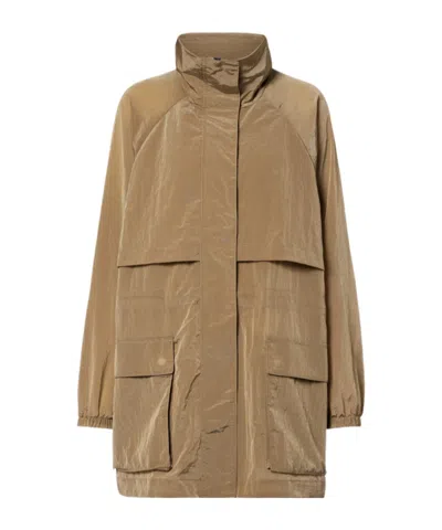 The Upside Rylan Zip-up Jacket In Brown