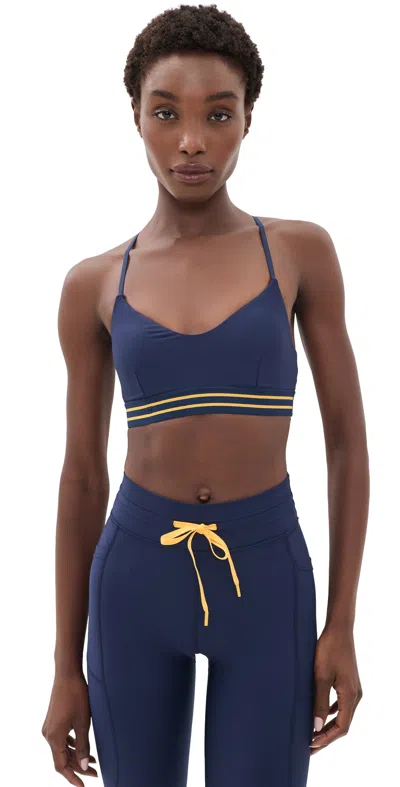 The Upside Salvador Zoe Bra Navy