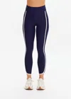 The Upside Samara Midi Pant In Navy In Blue