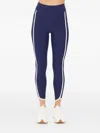 The Upside Samara Stripe Leggings In Blue