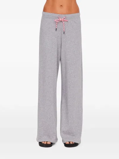 The Upside Sandy Wide-leg Track Pants In Gray