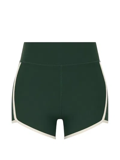 The Upside Santa Fe Piping Shorts In Black