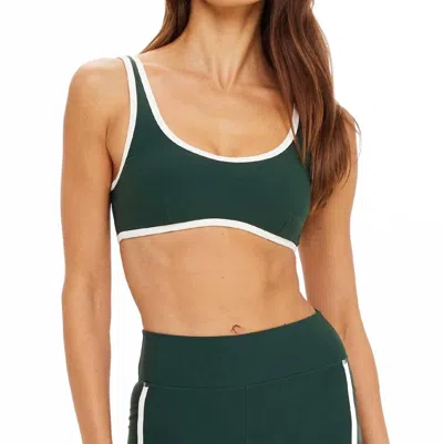 The Upside Santa Fe Brielle Scoop Sports Bra In Green