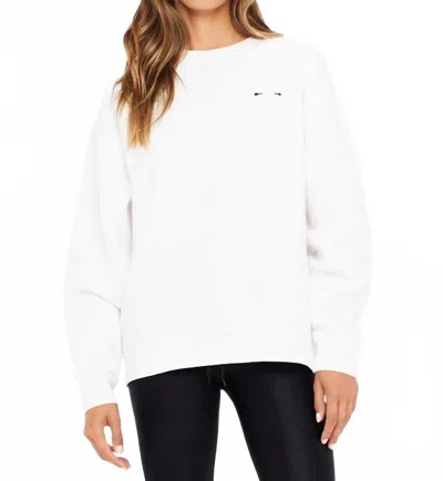 The Upside Saturn Arrow Sweater In White