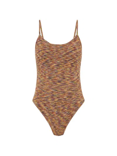 The Upside Nahtloser Flow Body In Brown