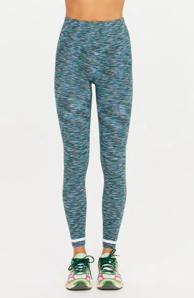 The Upside Seamless Midi Leggings In Green