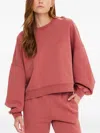 The Upside Serendipity Paloma Crew-neck Sweater In Red