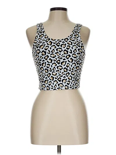 Pre-owned The Upside Sleeveless Top Blue Sweetheart Neckline Tops