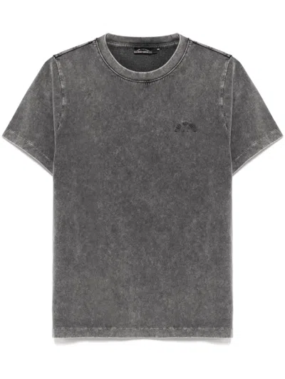 The Upside Soho Eva Tee In Grey