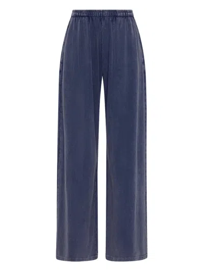 The Upside Soho Tokio Elastic-waist Pants In Blue