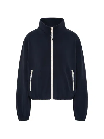 The Upside Sol Fleece Jacket In Blue