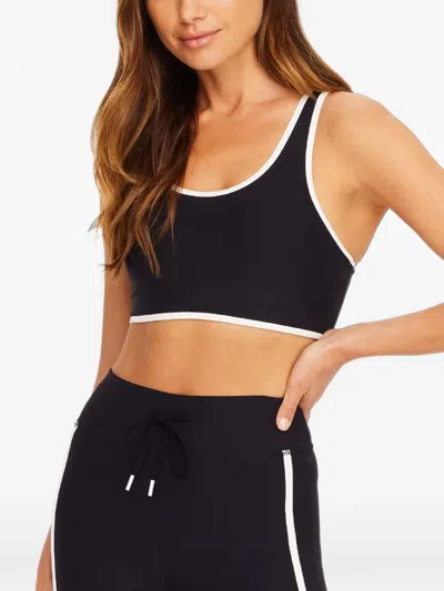 The Upside Sol Jade Racerback Sports Bra In Black