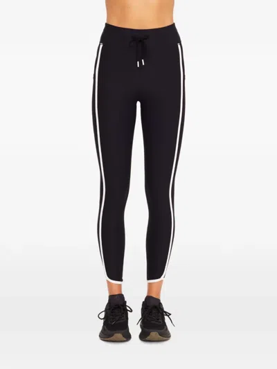 The Upside Sol Side-stripe Leggings In Black