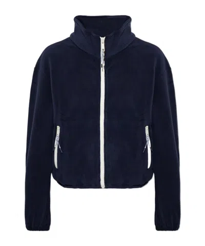 The Upside Sol Zip-up Sweatshirt In Blue