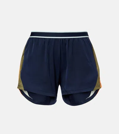 The Upside Starburst Lucky Running Shorts In Blue