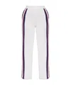 The Upside Striped Track Pants In White