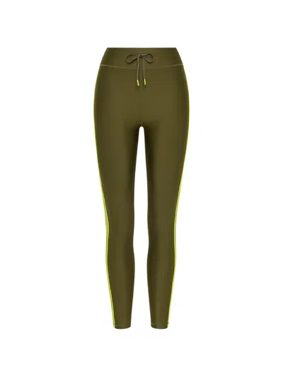 The Upside Leggings Mit Streifendetail In Green