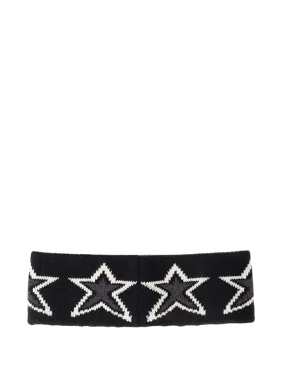 The Upside Superstar Knitted Headband In Black