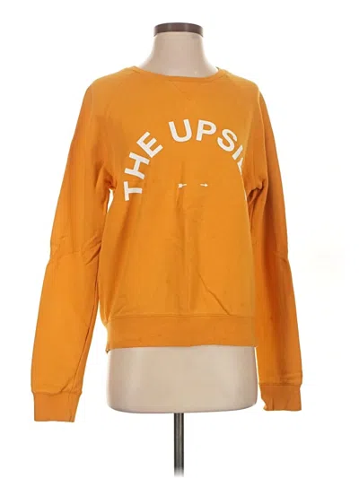 Pre-owned The Upside Sweatshirt In Orange