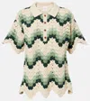 The Upside Tidal Sagra Cotton Crochet Top In Neutral