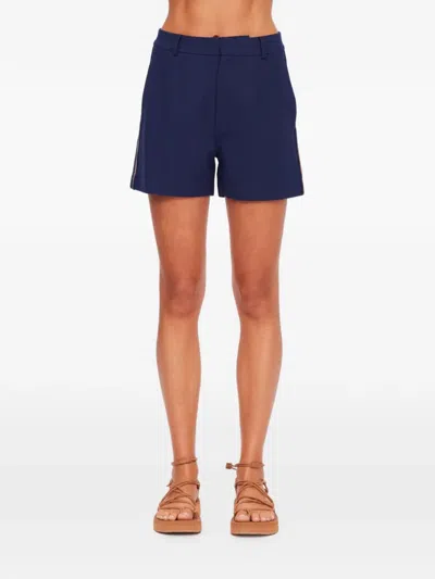 The Upside Gestreifte Toledo Leon Shorts In Blue