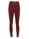 The Upside Trail 25in Midi Leggins In Burgundy