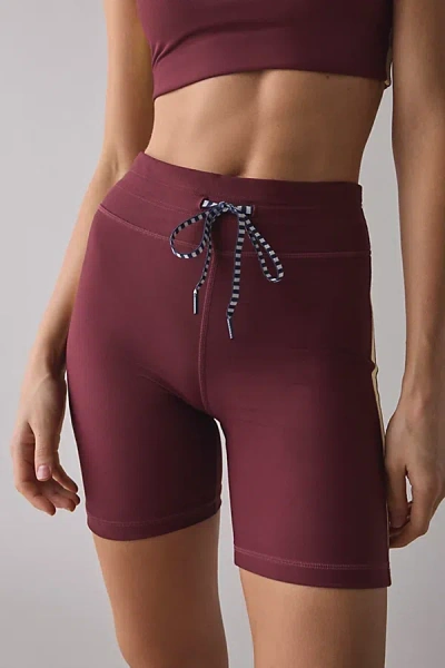 The Upside Trail 6 Inch Spin Short In Maroon, Women's At Urban Outfitters