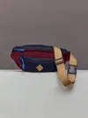The Upside Trail Colour Block Bumbag In Blue